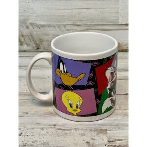 1994 Looney Tunes Warner Bros. Studio store Coffee Mug 24 oz. Vintage